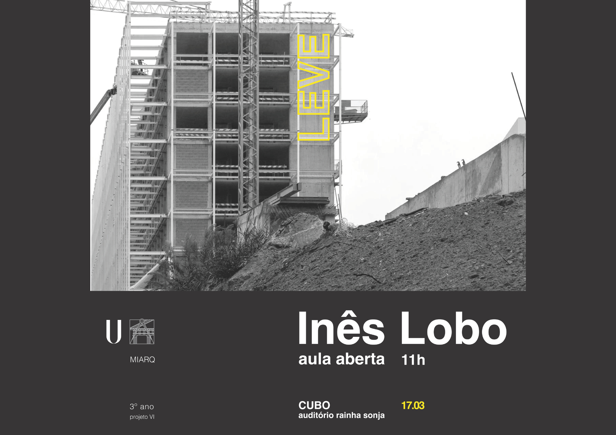 ADIADA |  Aula Aberta da arquiteta Inês Lobo