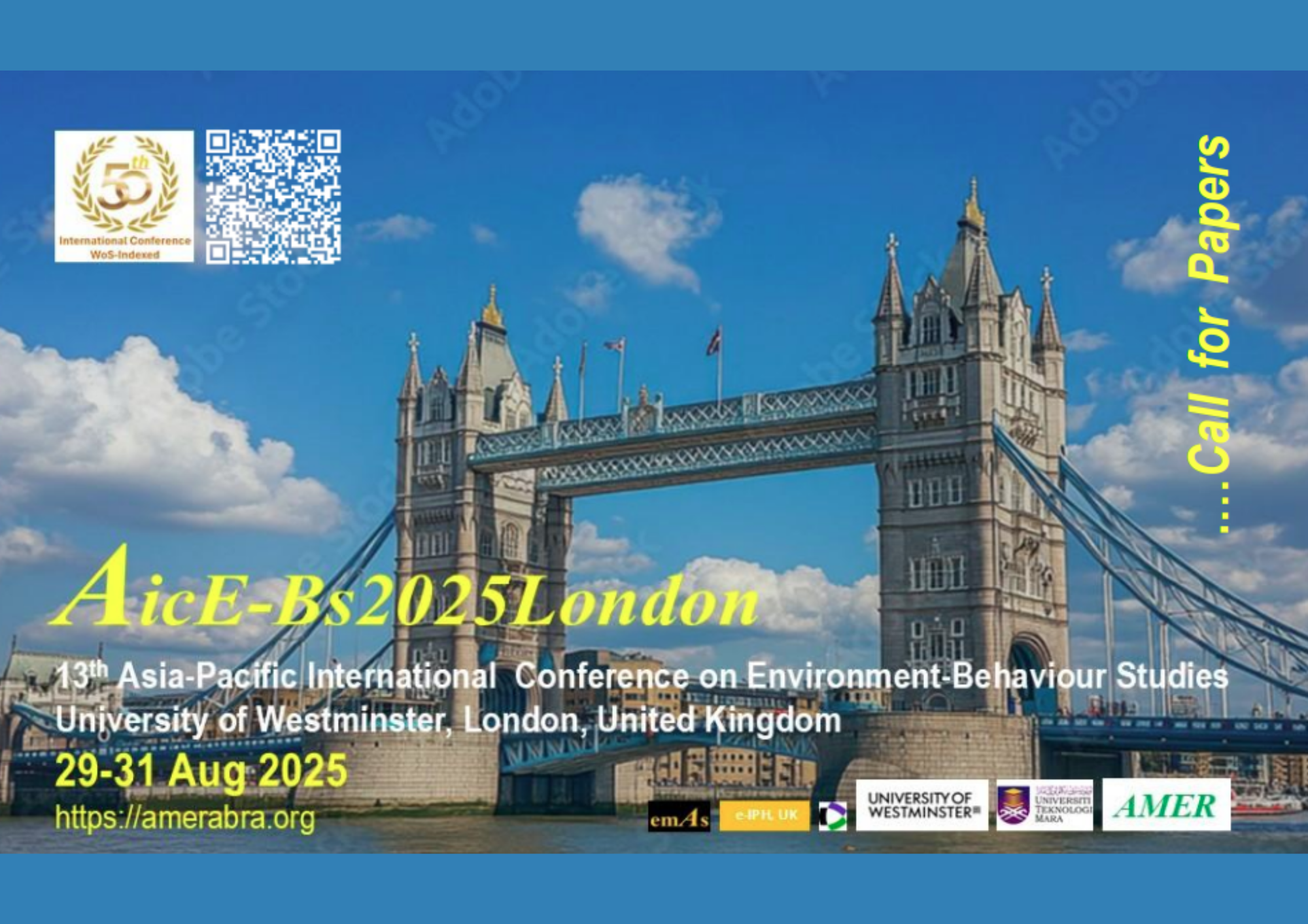 Call for Papers: Asia-Pacific International Conference on Environment-Behaviour Studies