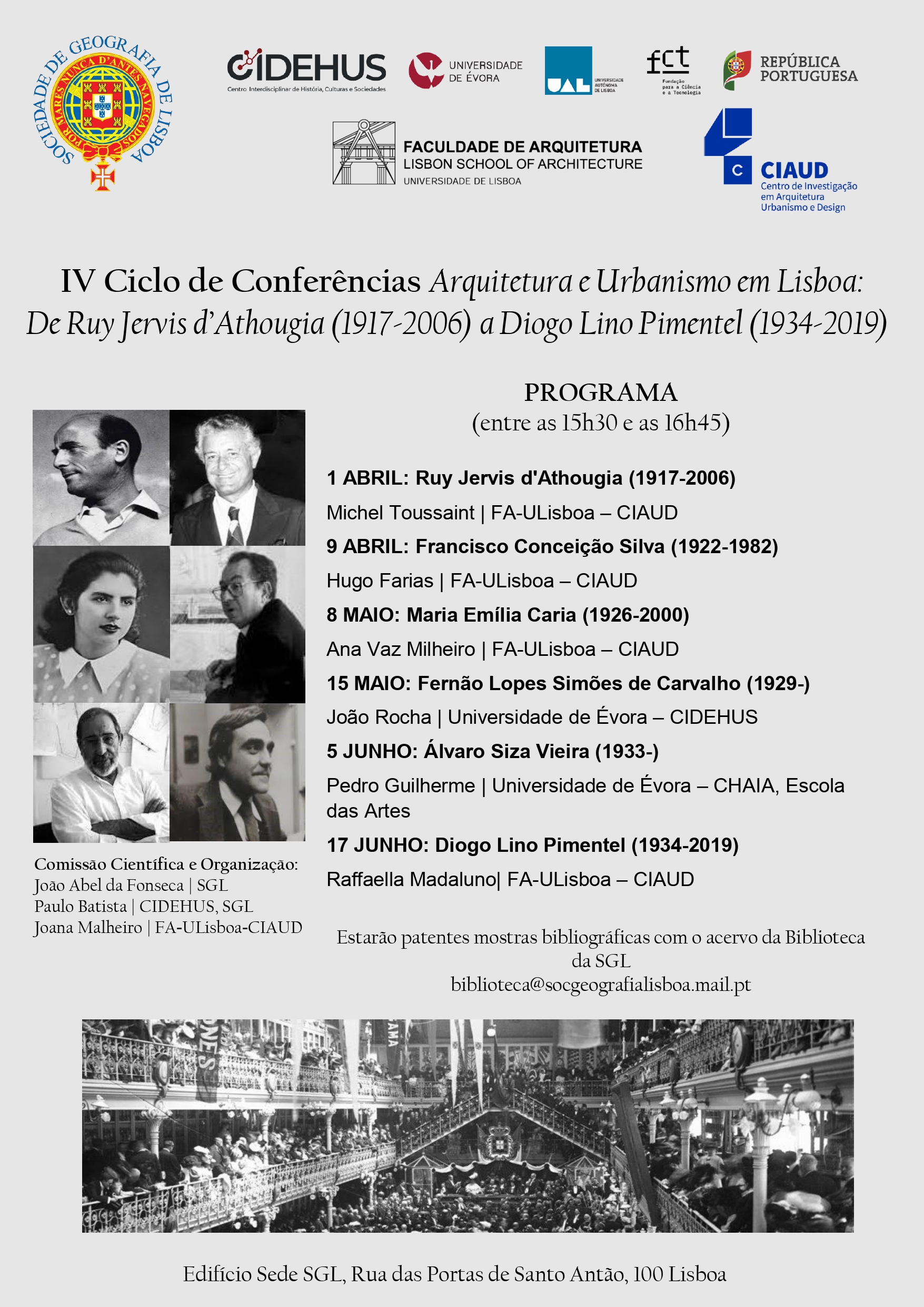 cartazIVciclo conferencias