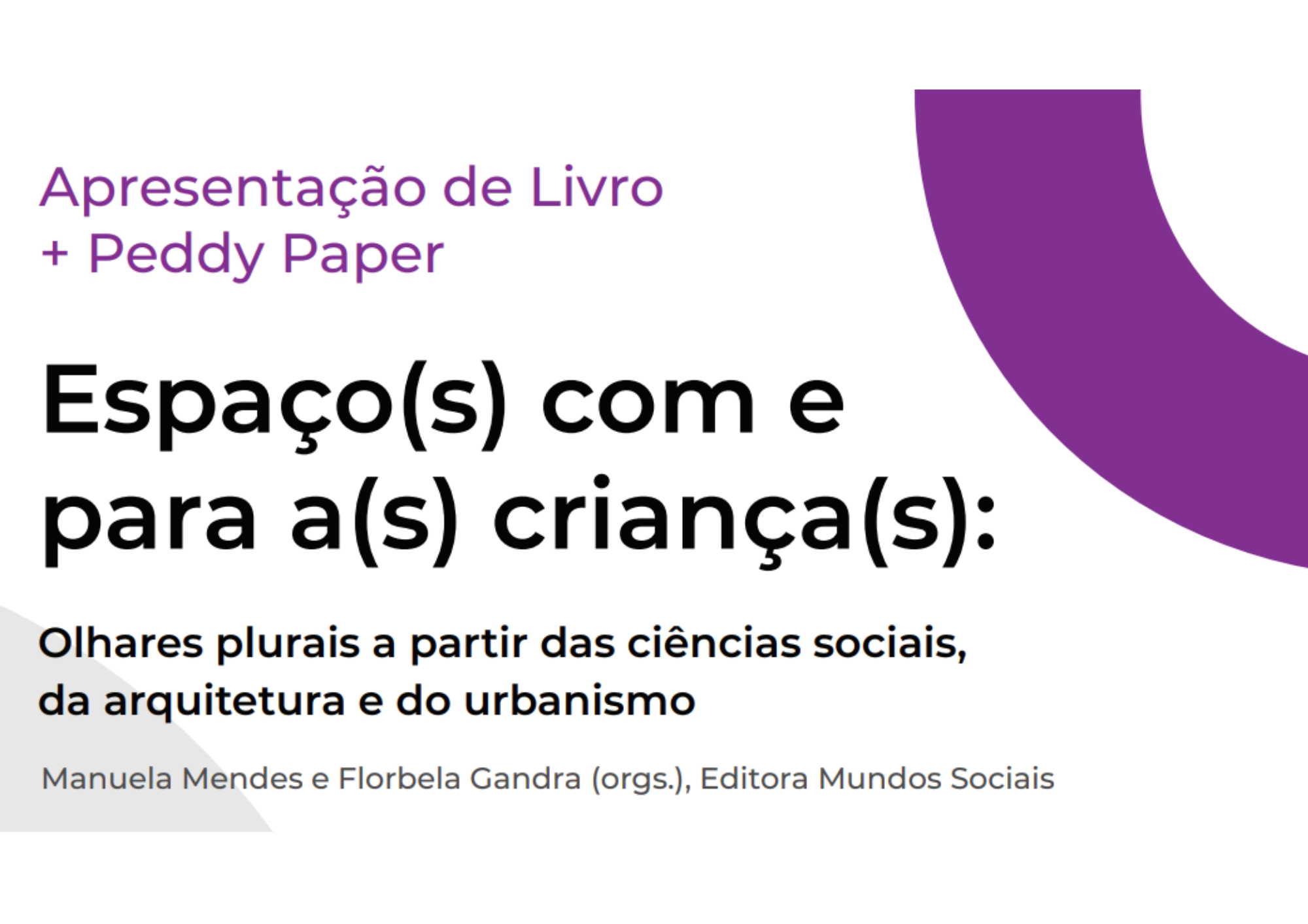 Apresentação do Livro 