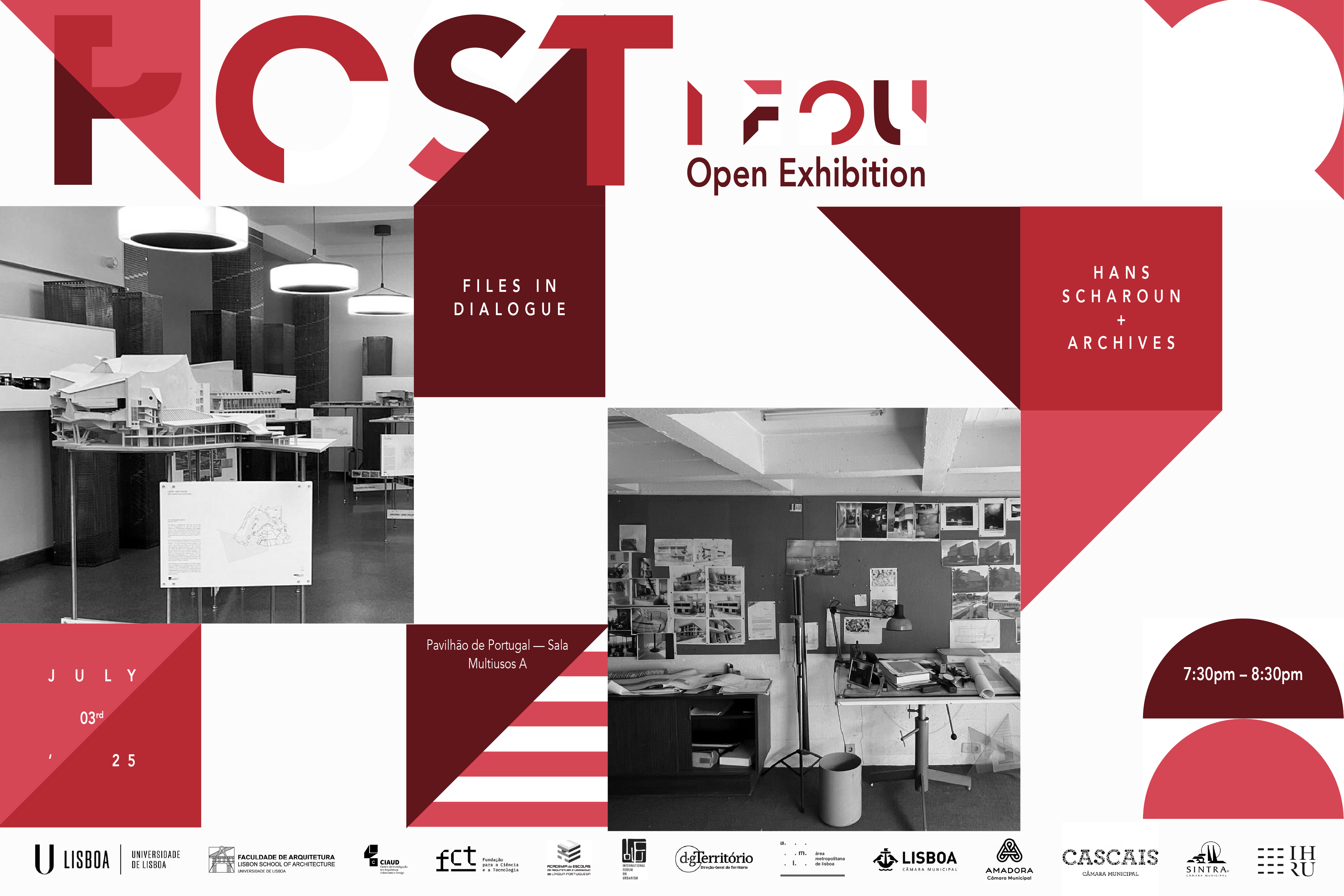 Inauguração da Exposições Files in Dialogue : 