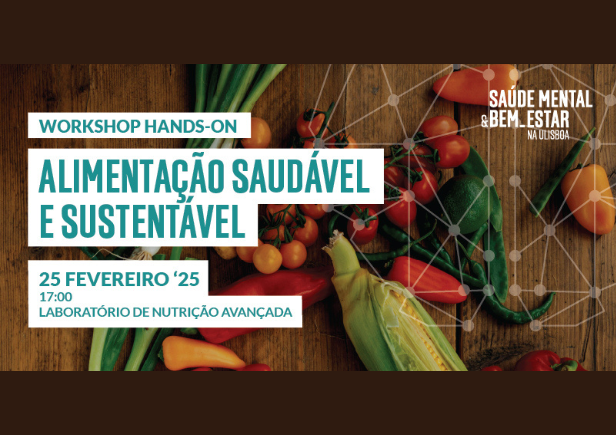 Workshop hands-on: Alimentação Saudável e Sustentável