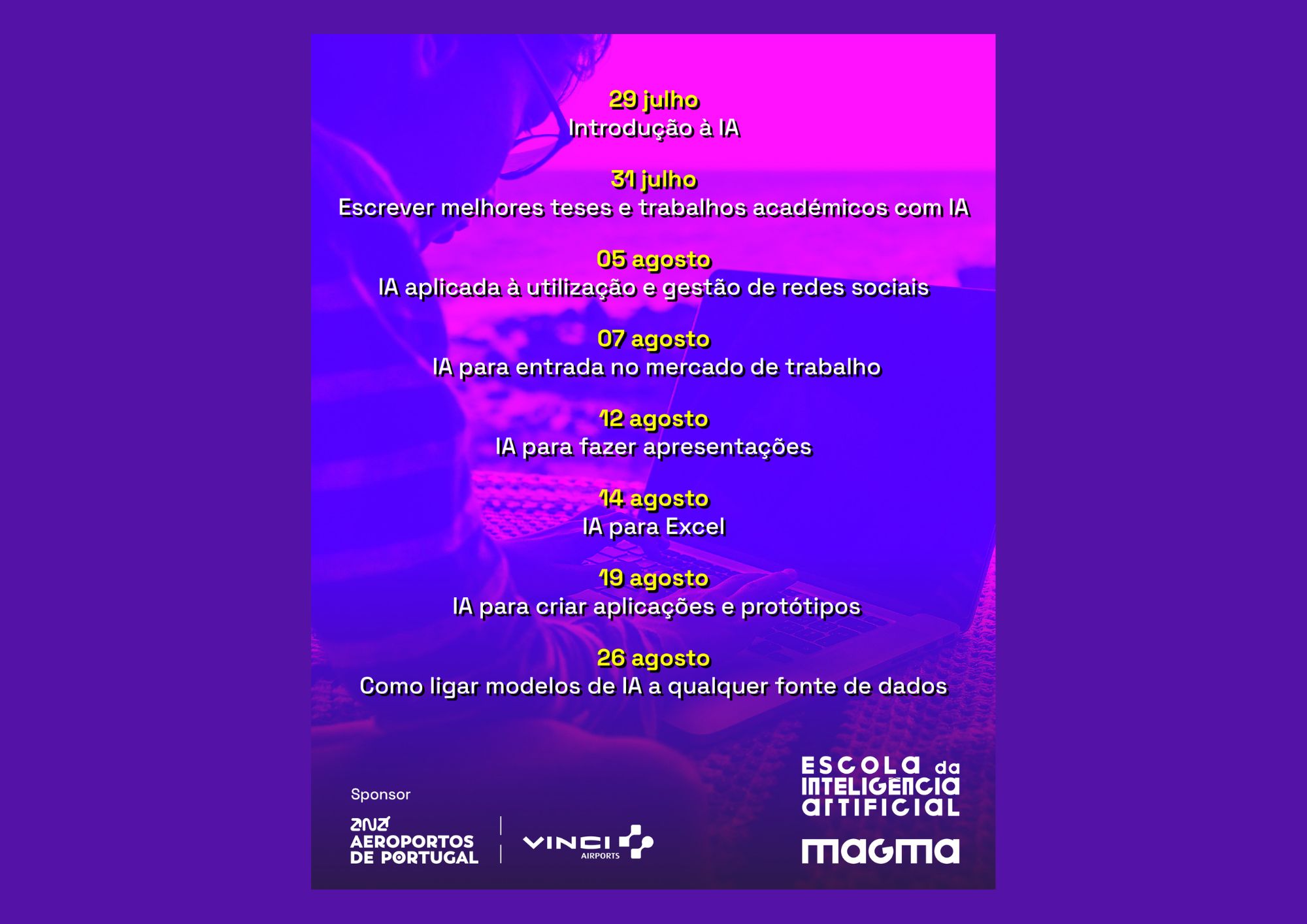 A Magma Lança a Academia de Verão com Workshops Gratuitos sobre 