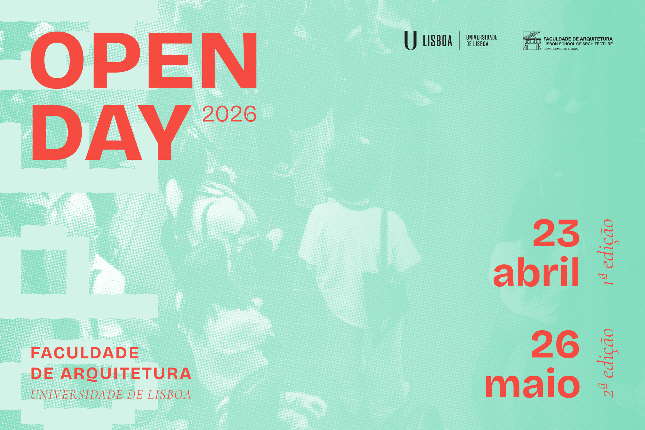 Garante já a tua vaga no Open Day 26 