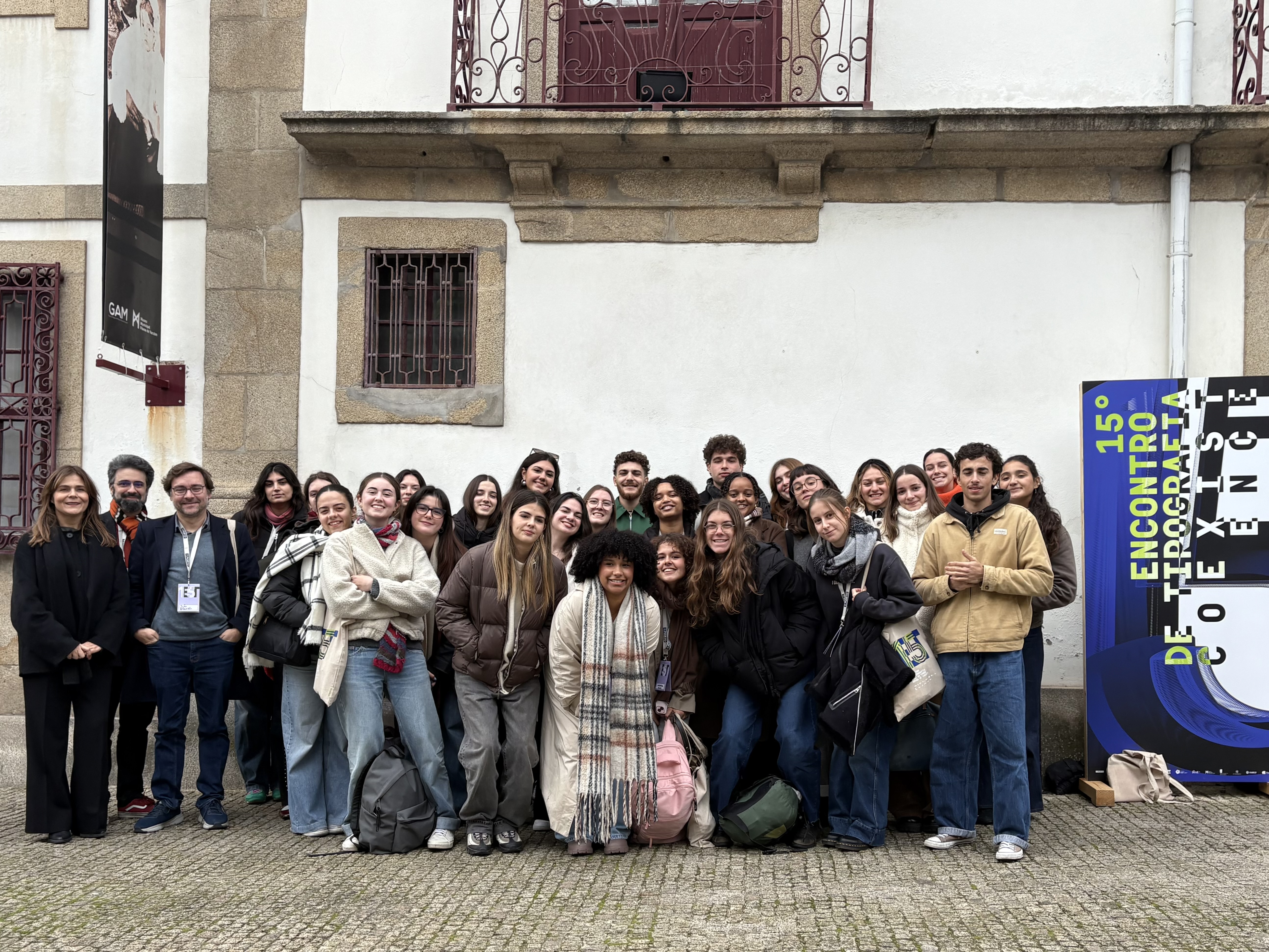 Alunos de Licenciatura em Design e Mestrado em Design de Comunicação participam no 15º Encontro de Tipografia