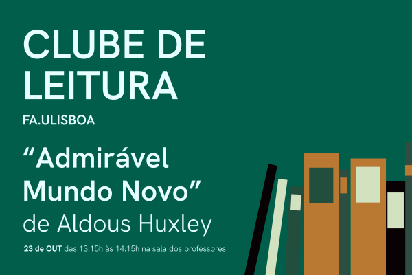 Clube de Leitura da FA - 4ª conversa à volta de um livro